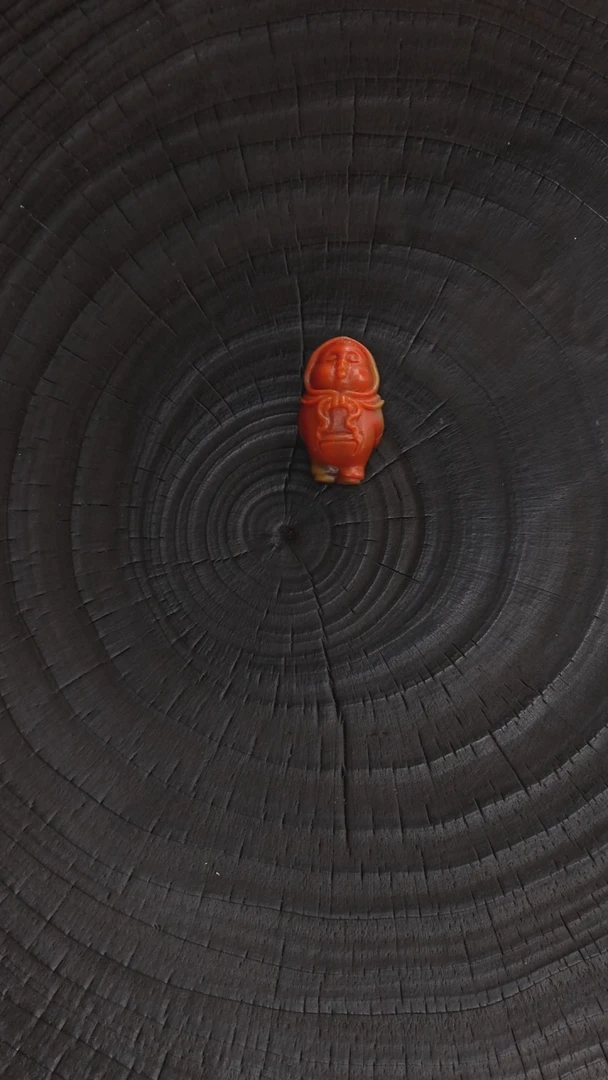 未镶嵌挂饰南红玛瑙豌**?1