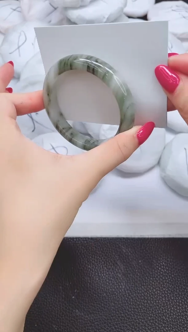 未镶嵌手镯石英质玉104-57