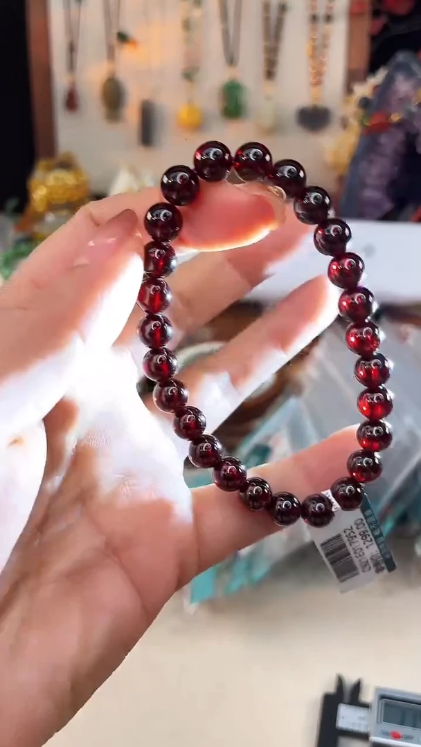 未镶嵌手链石榴石@@C921E017952