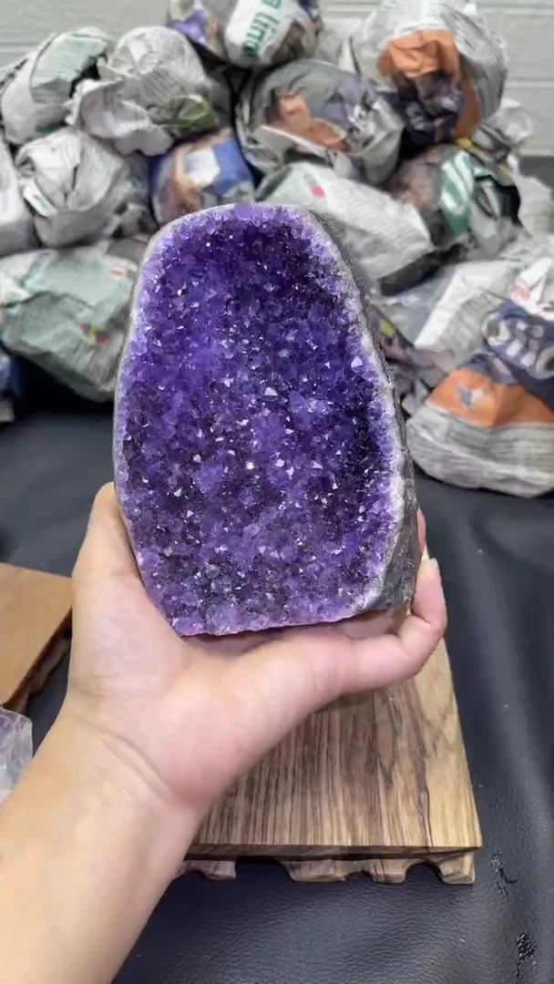 未镶嵌大型摆件（非配饰）紫晶820号摆件