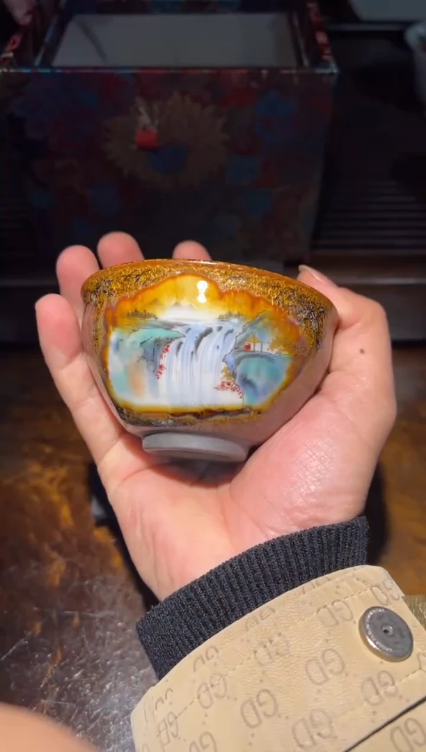 茶盏徐亚凤建窑建盏茶盏4