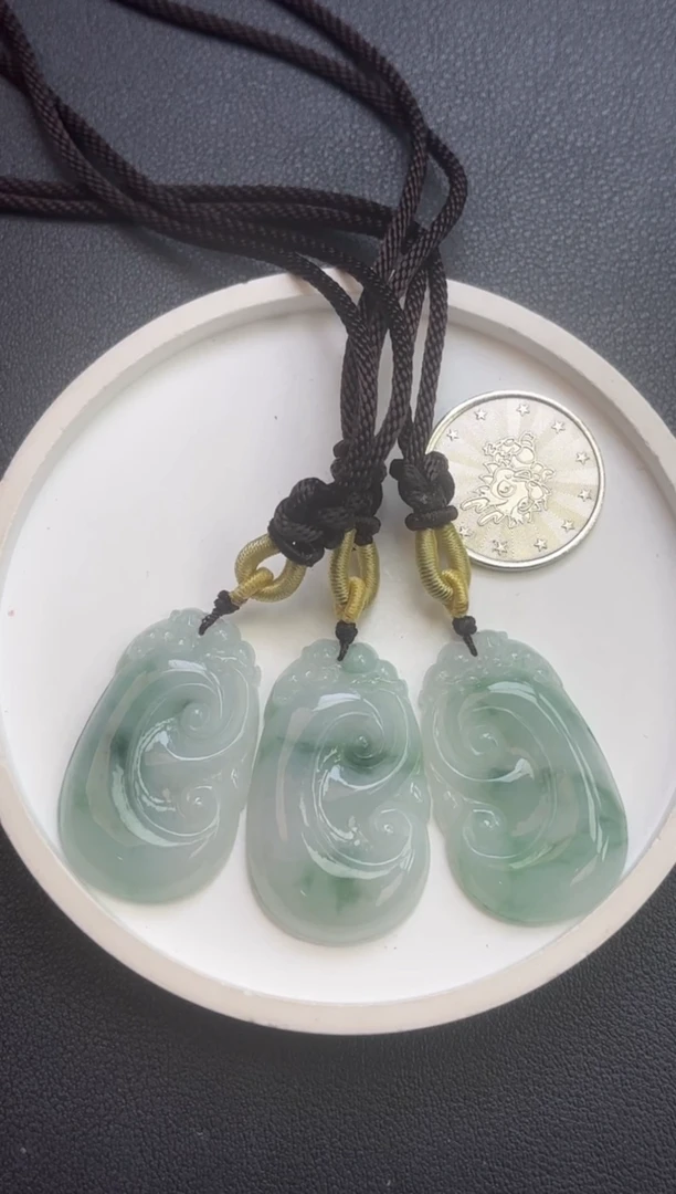 颈饰未镶嵌翡翠K611A-1196如意多样性发一