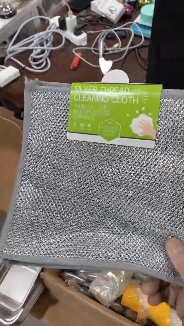 银丝百洁布小于厨具