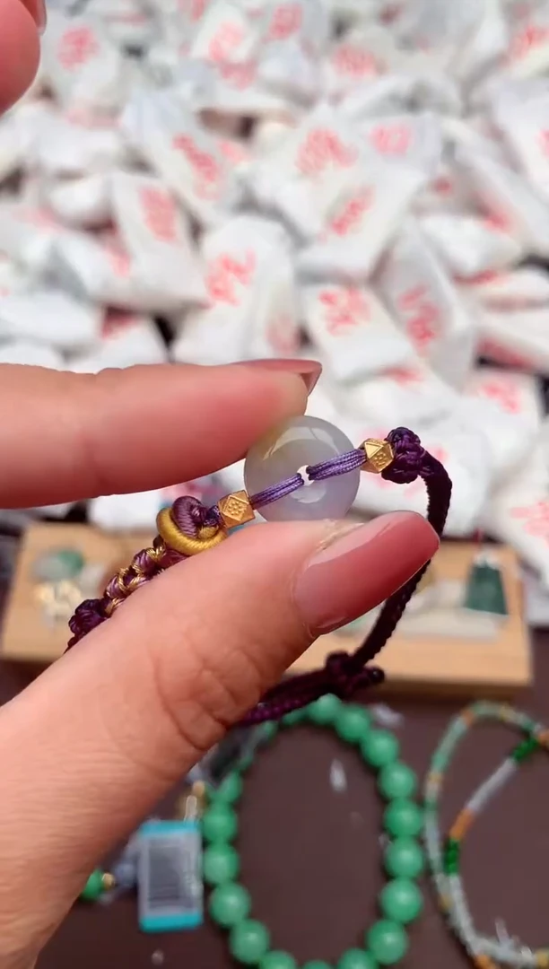 【闪购商品】翡翠手绳未镶嵌一