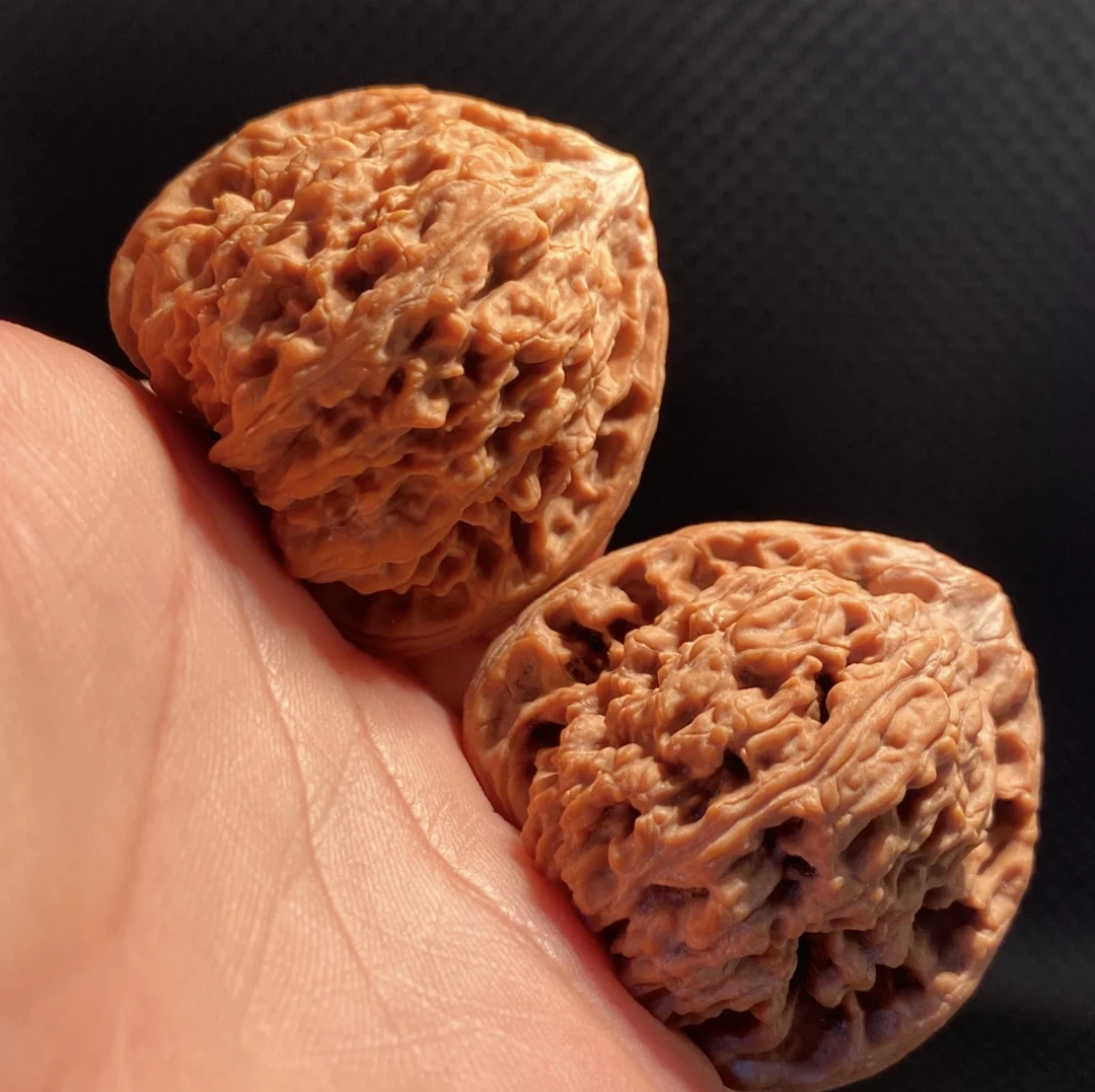 【赵喜满南疆石】文玩核桃麻核桃系列把件