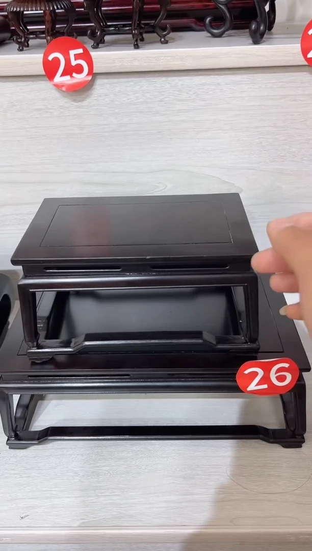 东非黑黄檀（紫光檀）小号尺寸18*11*9.5
