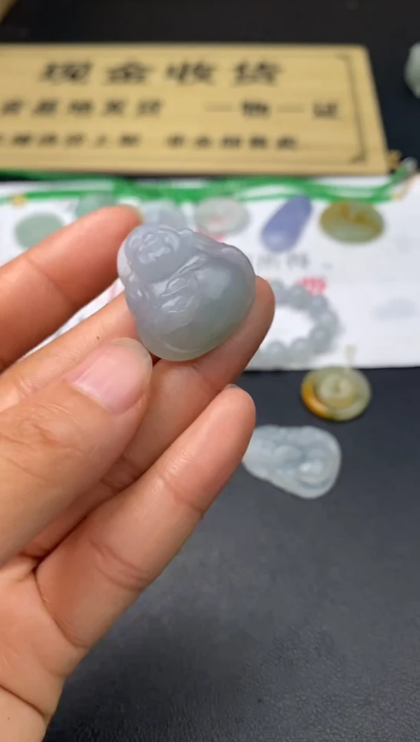 定制翡翠未镶嵌翡翠毛货发货发一个