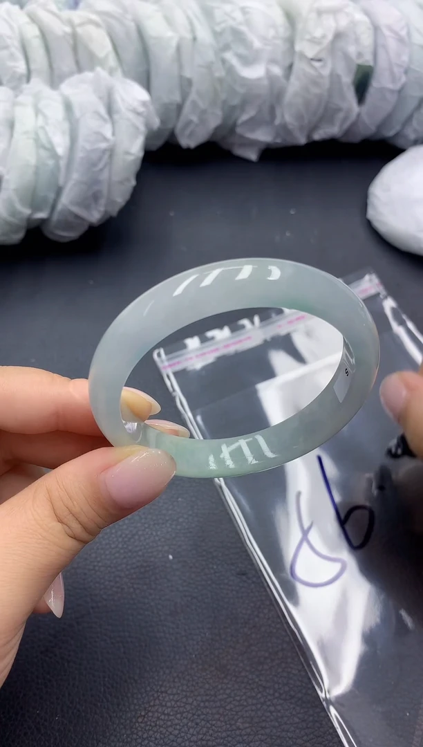 高冰透美人手镯 所见即所得36