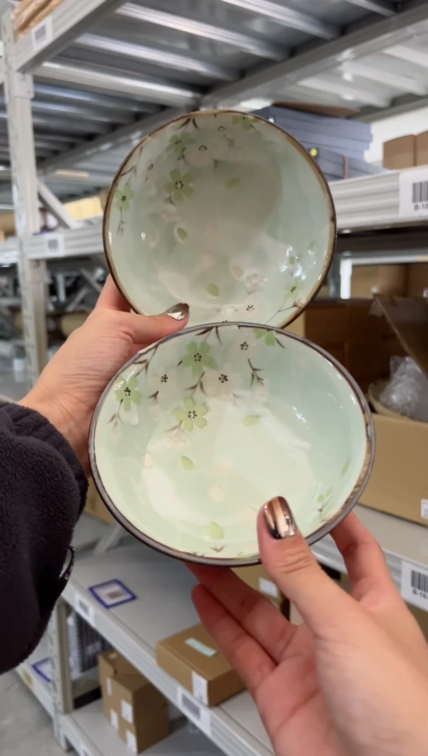 【闪购商品】瓷片新品2个秋樱中钵