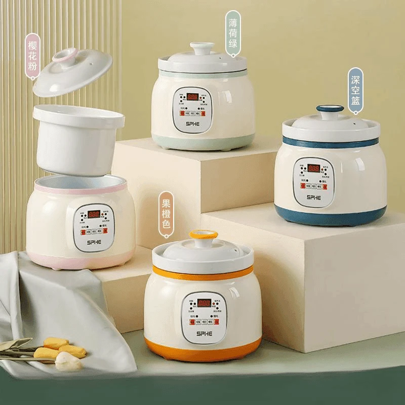 【陶瓷电炖锅】全自动智能煲汤、炖、和BB煲神器燕窝BB粥辅食汤锅