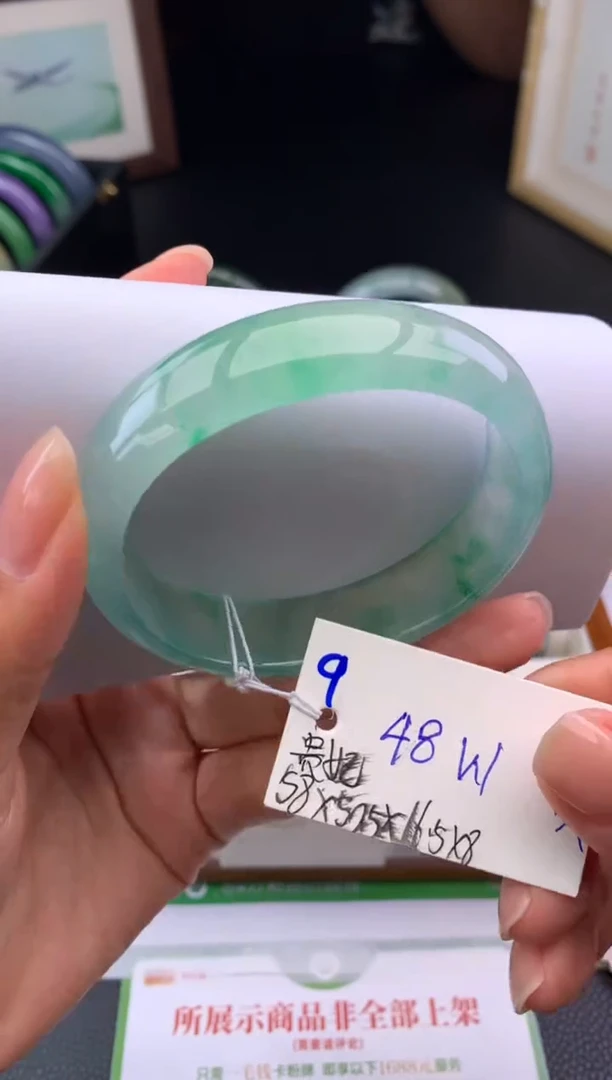 未镶嵌手镯翡翠假一赔三   手镯