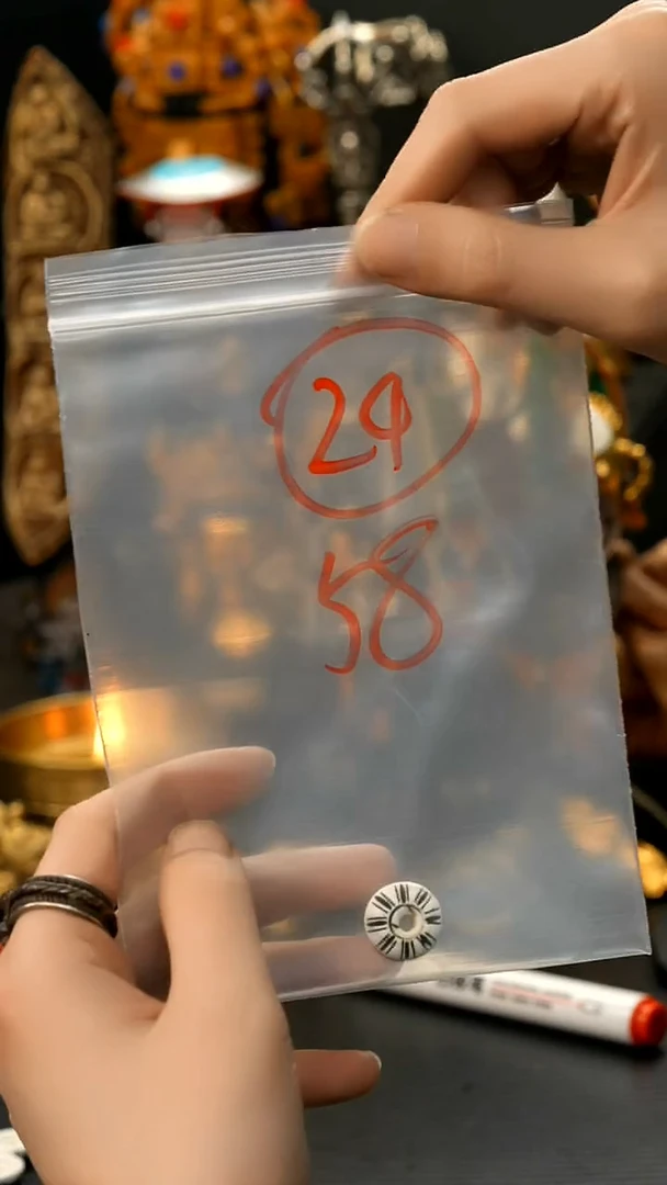 吊坠莲花菩提24 藏传原生态念珠配饰.