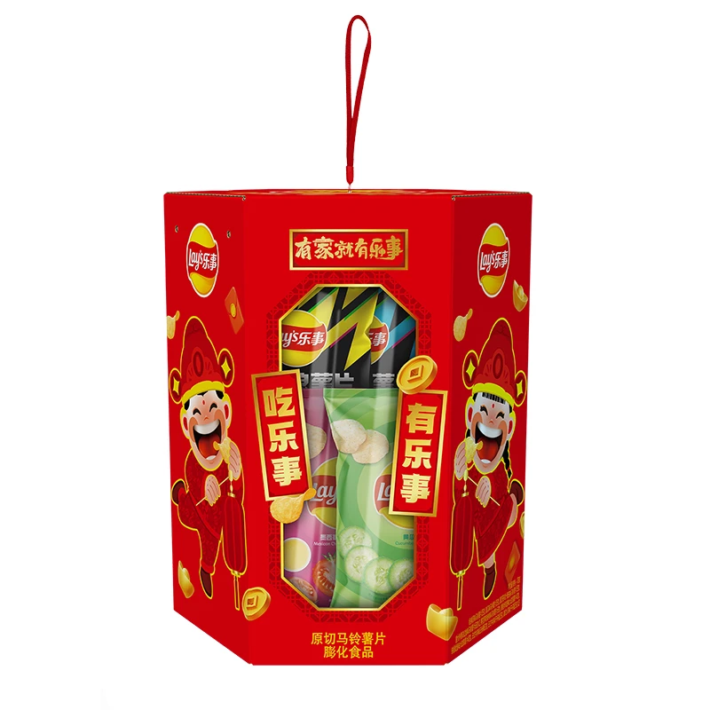 乐事宫灯礼盒478g