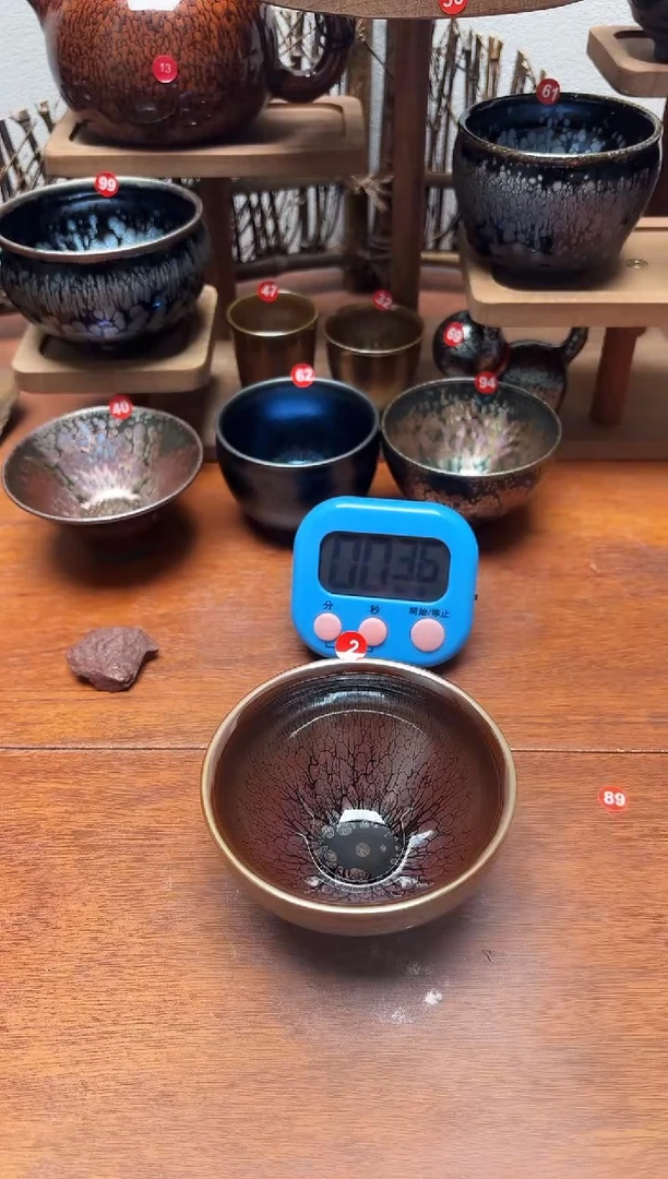 茶盏丹***宝2号建盏工匠茶器