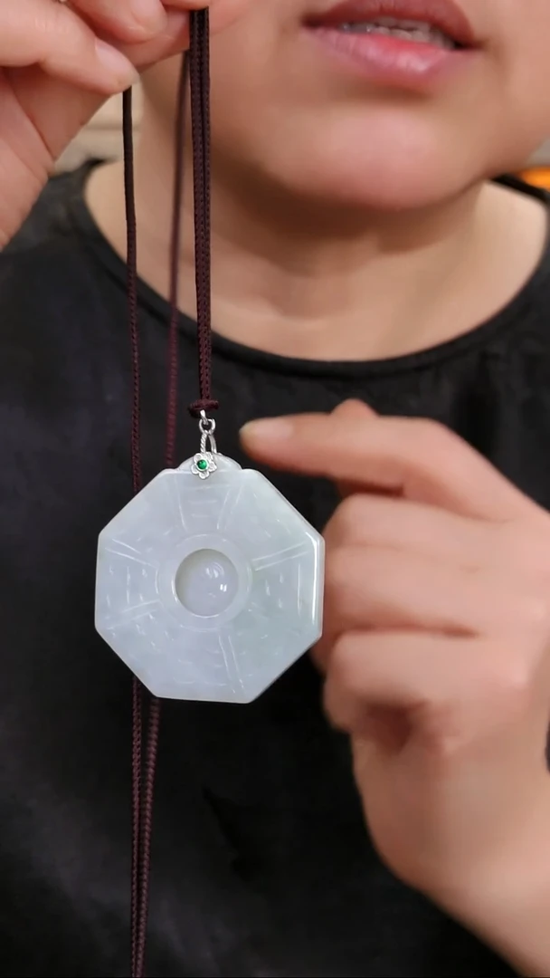 颈饰未镶嵌翡翠国风