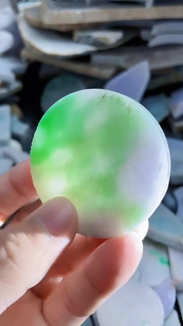 裸石翡翠天然A货翡翠板料