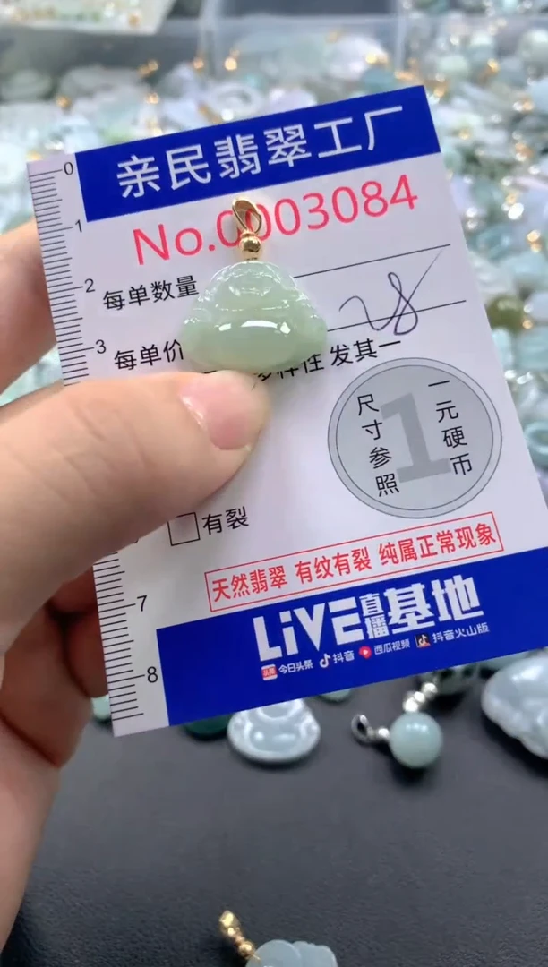 颈饰未镶嵌翡翠3084