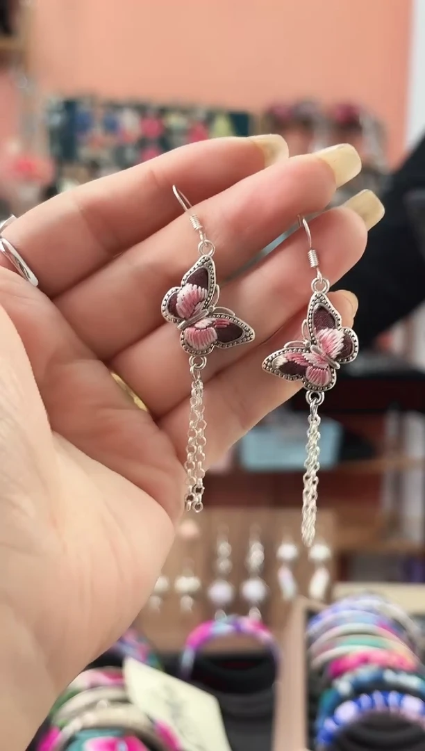 织绣艺枝独绣手工饰品283