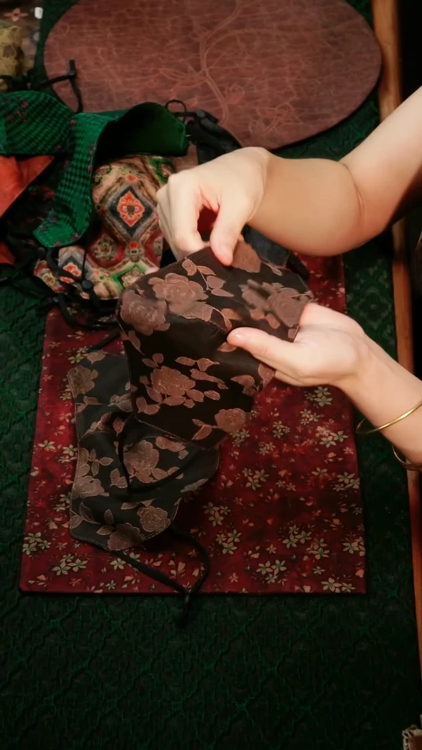 别具一阁布艺尺寸口罩