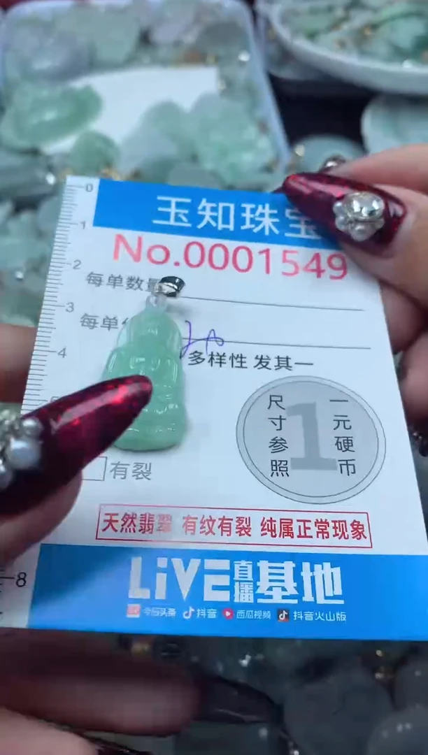 颈饰未镶嵌翡翠1549