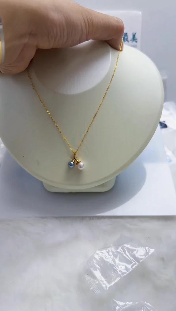 银S925镶嵌海水珍珠DA a809 珍珠7