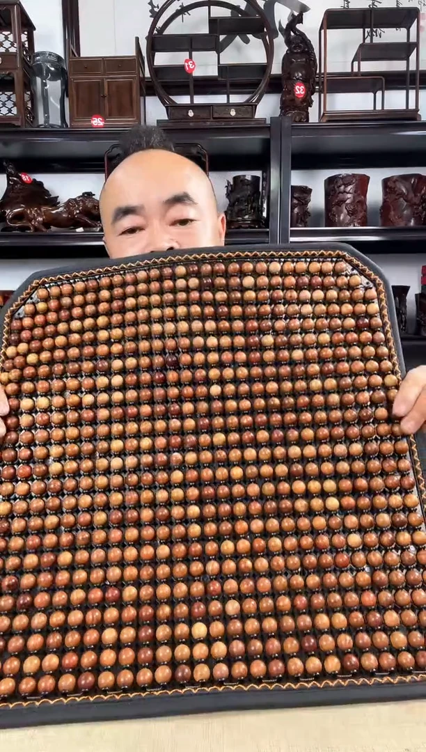 木坐垫老李红木工艺品
