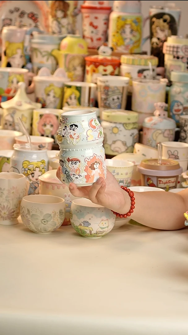 其他景德镇釉下彩手绘设计师款陶瓷