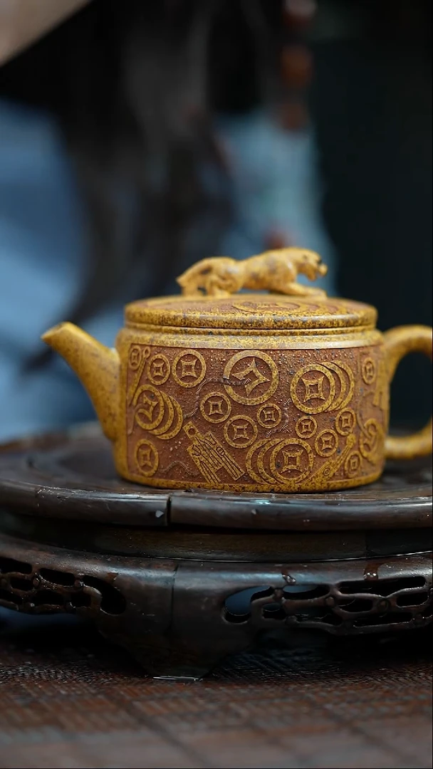 茶壶紫砂宜兴岁颐传砂原矿全手1