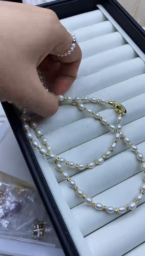 项链未镶嵌淡水珍珠项链