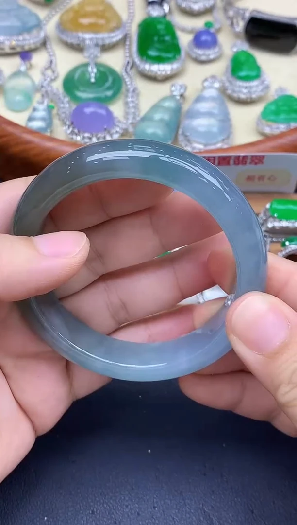 未镶嵌手镯翡翠336-中国好珍宝