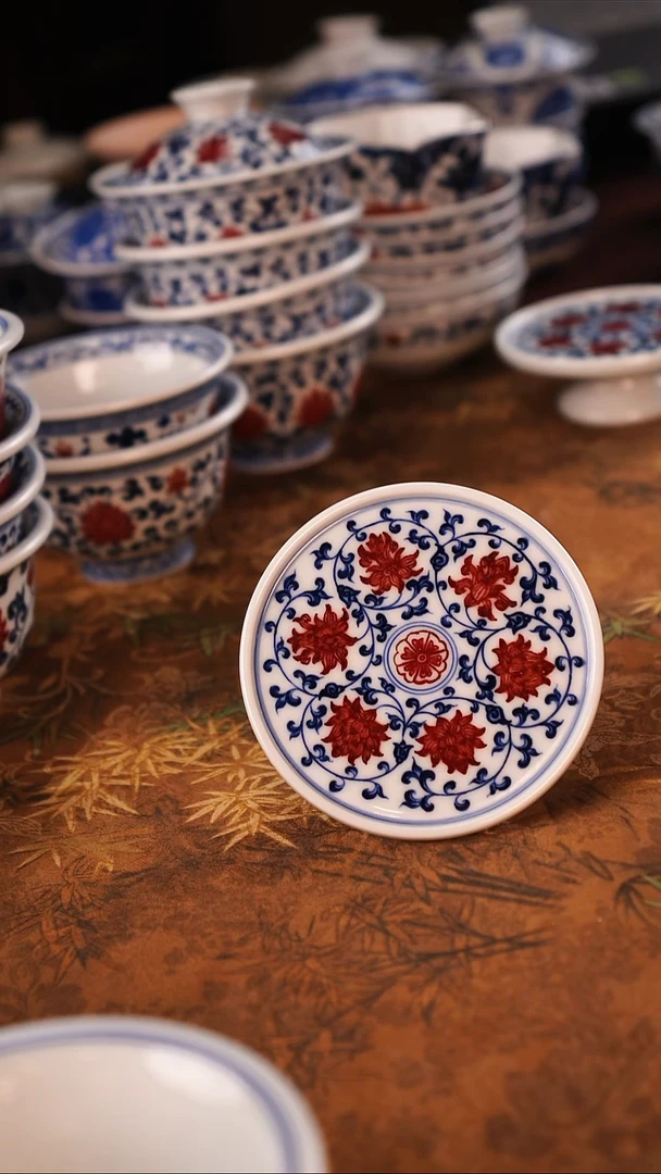 景德镇手工手绘茶器-3