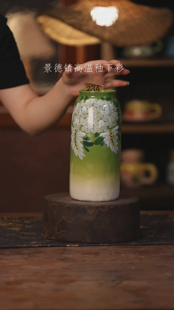 景德镇高温釉下手绘陶瓷234