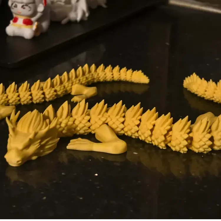 哪吒2敖光3D打印中国龙工艺品摆件礼物网红创意手办汽车摆件厂家