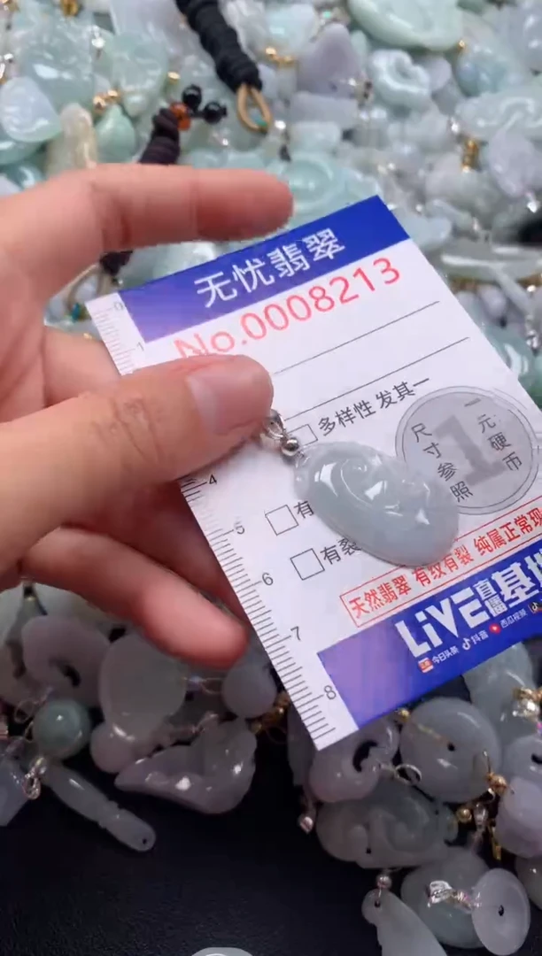 颈饰未镶嵌翡翠8213