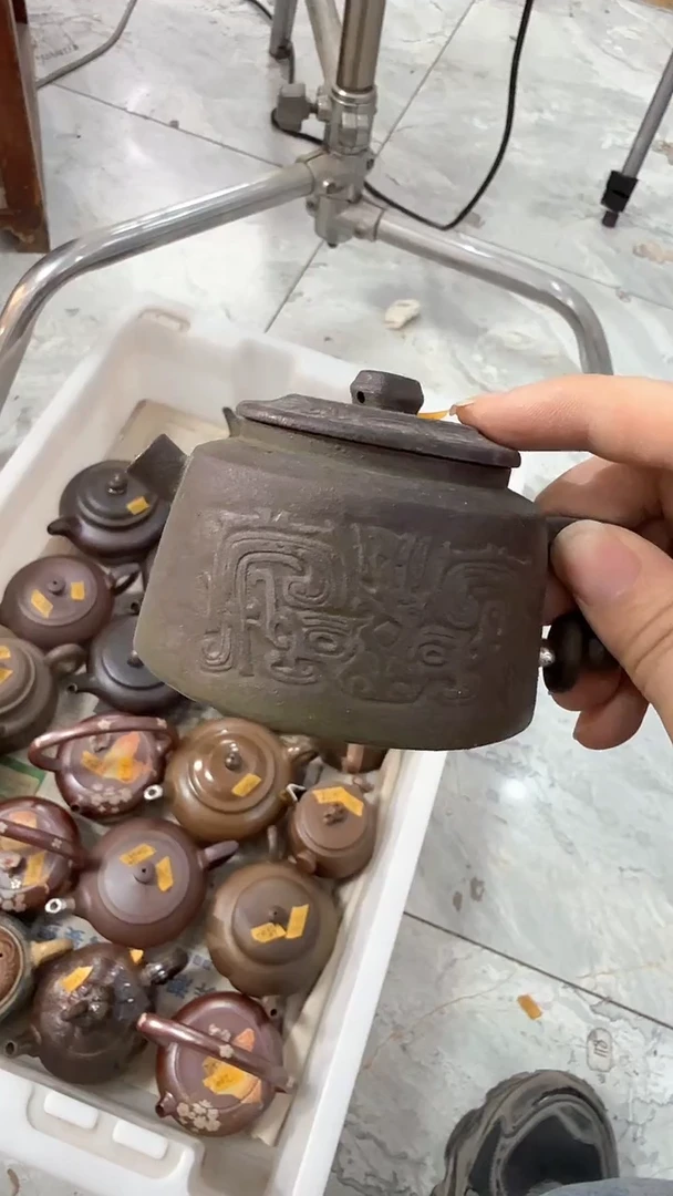 【闪购商品】紫砂茶杯48号紫砂柴烧