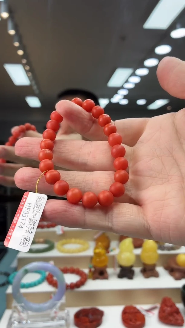 未镶嵌手串南红玛瑙手串8+