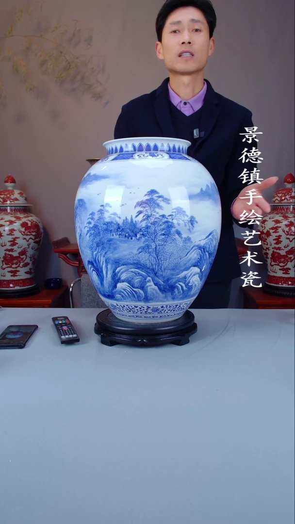 陶瓷景德镇手工手绘陶瓷70