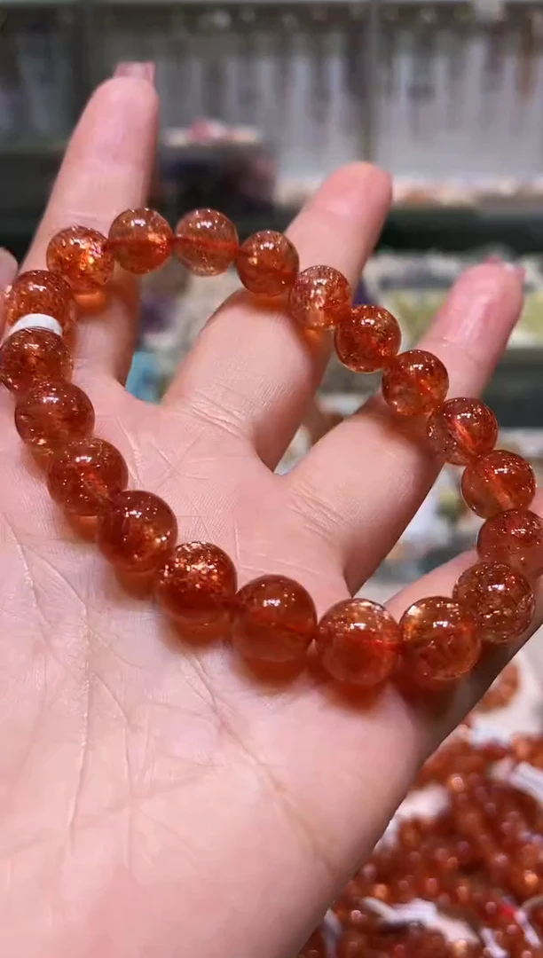 未镶嵌手链长石多样性发其一金太阳9+