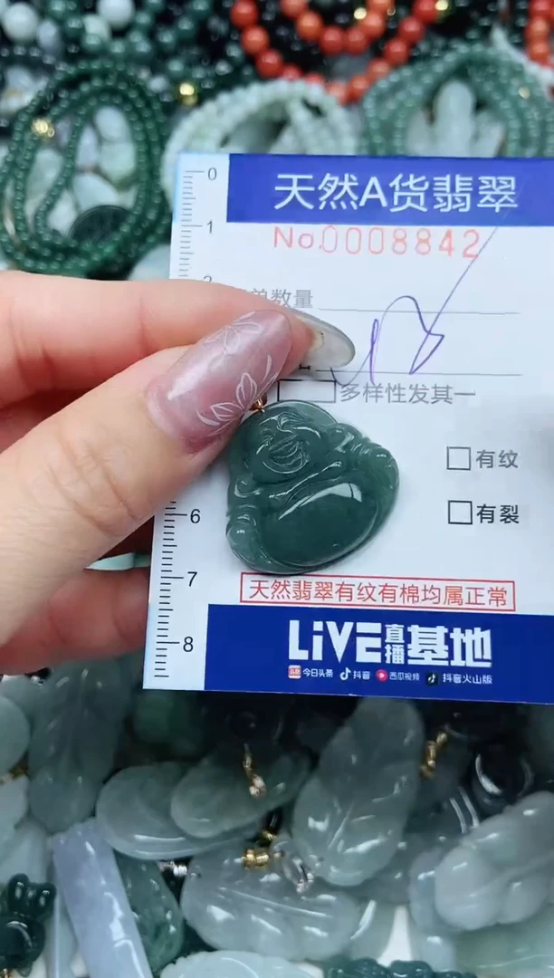 【闪购商品】翡翠吊坠(不含链)未镶嵌翡翠