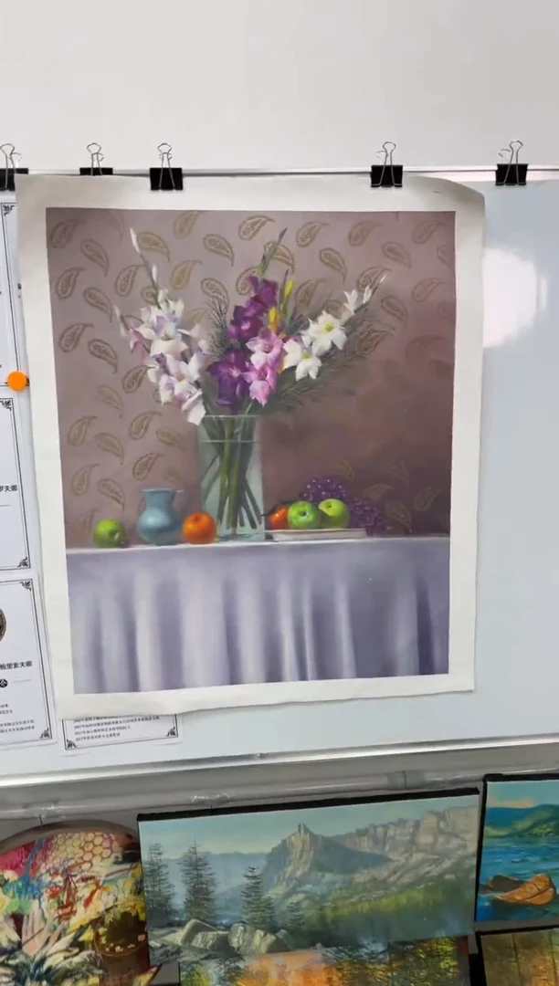 俄美协画家原创油画65*80