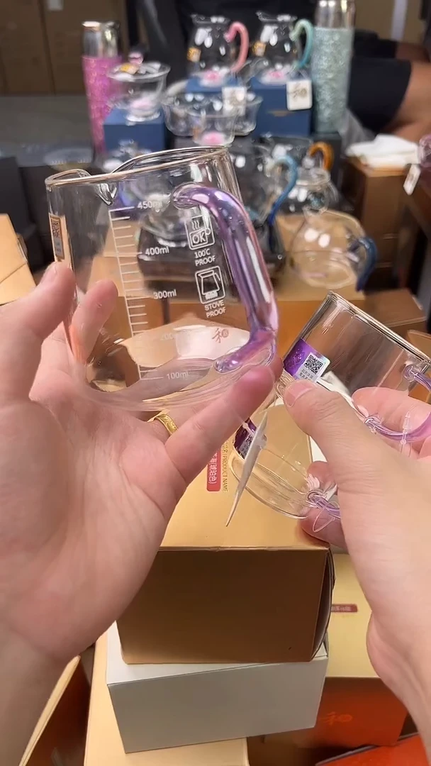 @@禾器晶彩承轩茶海浅紫色+逸杯紫2只