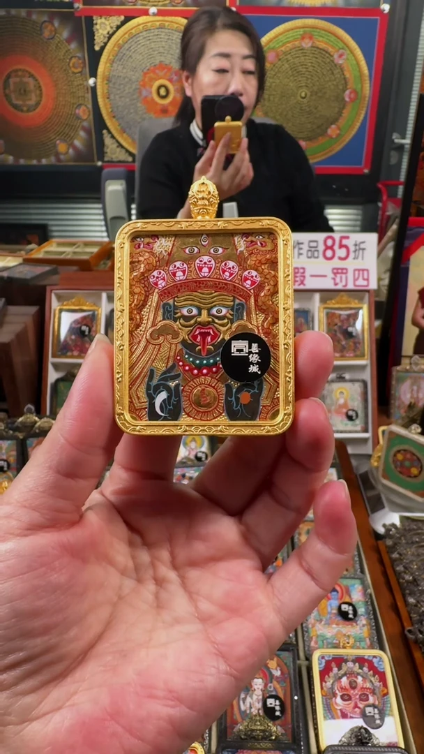 【闪购商品】吊坠壹善缘城手绘唐卡扎基年终大促