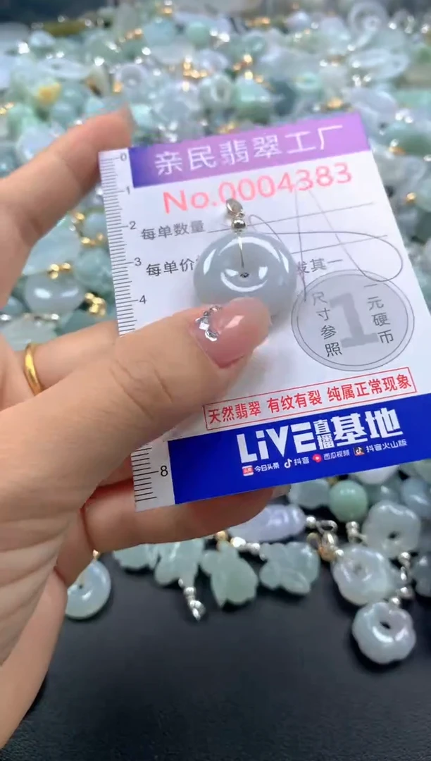 颈饰未镶嵌翡翠4383
