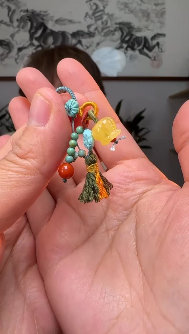 【闪购商品】绿松石提溜未镶嵌时尚百搭A1708