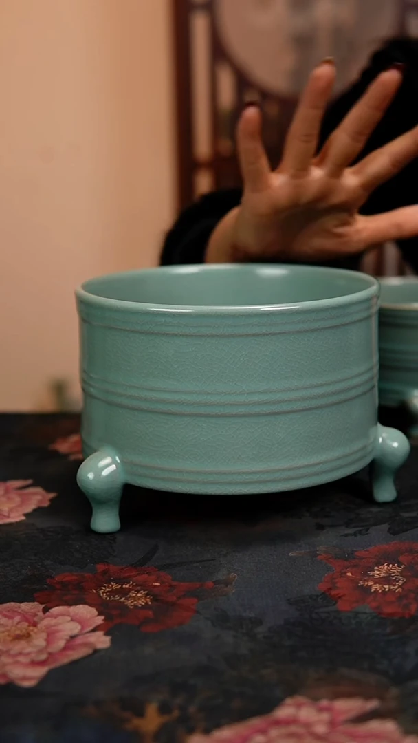 瓷片原产地原矿釉汝瓷