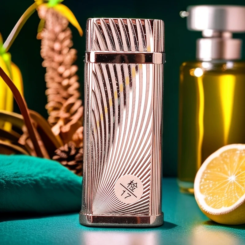 以撒简奢中古充气打火机链接可调火6368