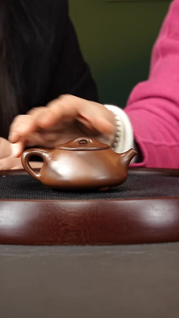 茶壶紫砂123ZXJ景舟石瓢 龙潭紫泥