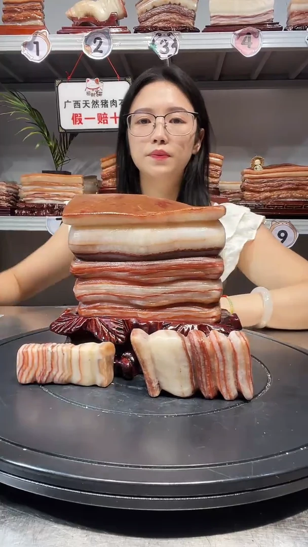 石材天然石材柳州猪肉石16-17-6