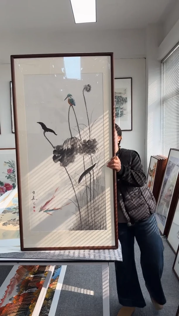 书法B649-63*123尺寸