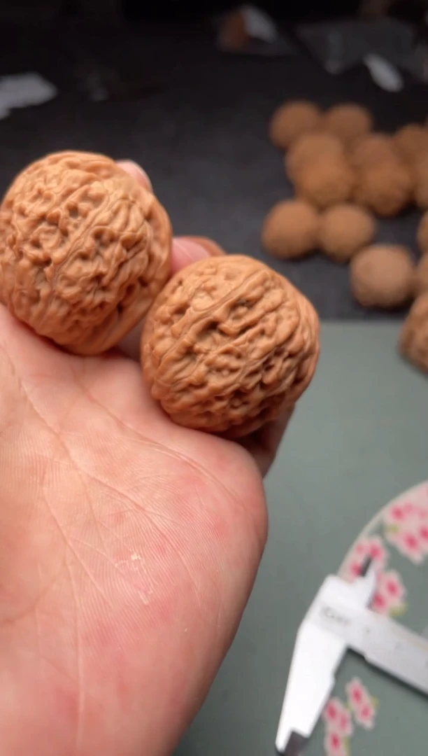 把件文玩核桃a343   莲花    34尺